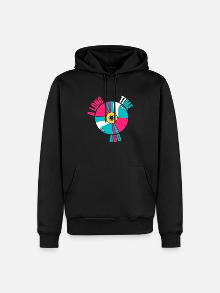 Long time ago - Men’s Premium Organic Hoodie - black