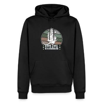 Australien Flagge Känguru Boxen Australier - Männer Premium Bio Hoodie - Schwarz - Vorne - Nico (187cm)