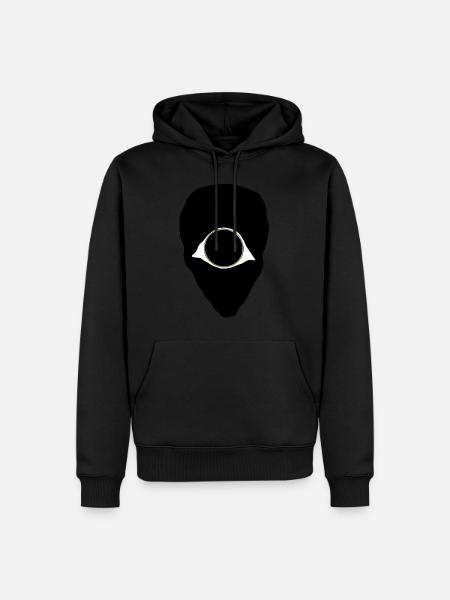 Mydriase of Cyclops - Men’s Premium Organic Hoodie - black