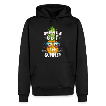 Schools Out For Summer - Männer Premium Bio Hoodie - Schwarz - Vorne - Nico (187cm)