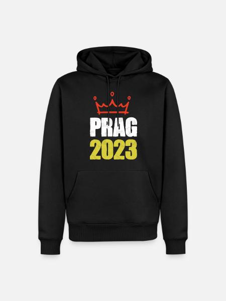 Prague 2023 - Men’s Premium Organic Hoodie - black