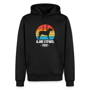 Alano Espanol - Männer Premium Bio Hoodie - Schwarz - Vorne - Nico (187cm)