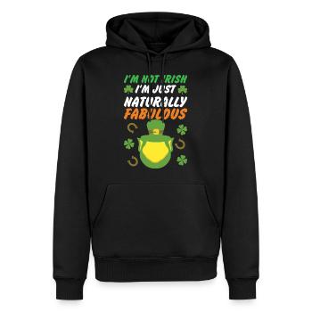 St Patricks day fabulous - Männer Premium Bio Hoodie - Schwarz - Vorne - Nico (187cm)
