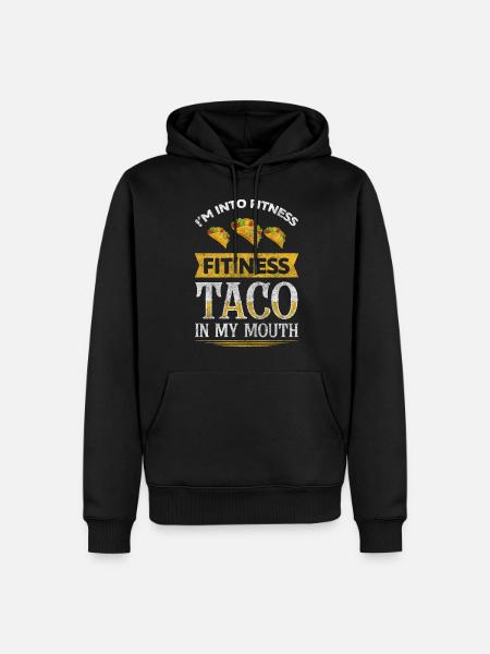Meal connoisseurs - Men’s Premium Organic Hoodie - black