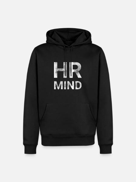 HR Mind - Men’s Premium Organic Hoodie - black