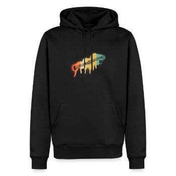 Clarinet Clarinet player Clarinetist - Men’s Premium Organic Hoodie - black - Front - Nico (187cm)