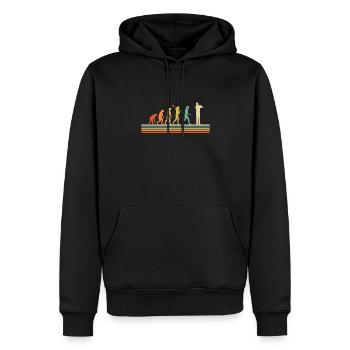 Clarinet Clarinet player Clarinetist - Men’s Premium Organic Hoodie - black - Front - Nico (187cm)