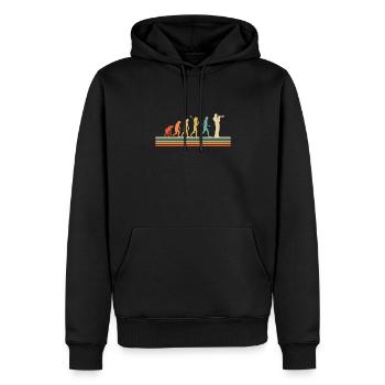 Trumpet Trumpet Player Trumpeter - Men’s Premium Organic Hoodie - black - Front - Nico (187cm)