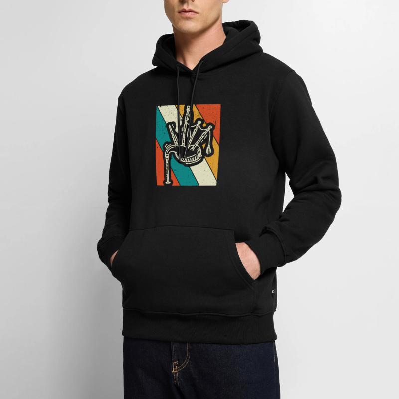 Cornemuse Cornemuse Cornemuse Sweat à capuche Premium bio Homme