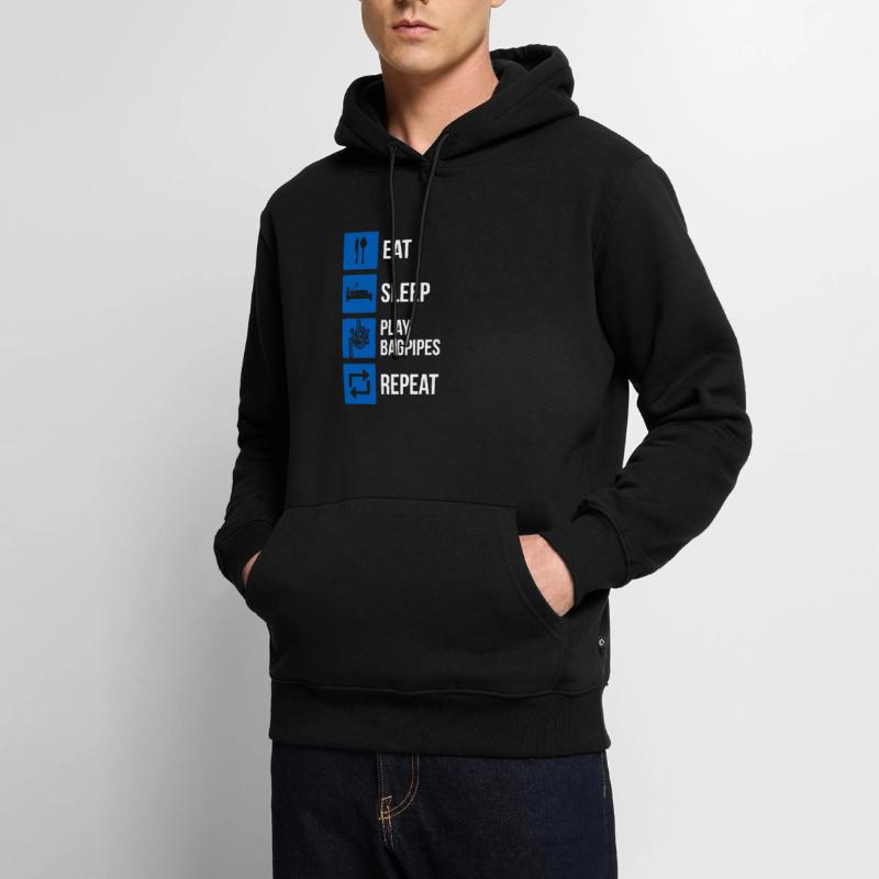 Cornemuse Cornemuse Cornemuse Sweat à capuche Premium bio Homme