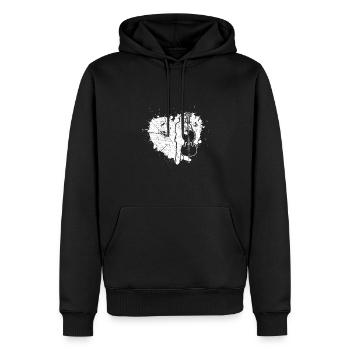 Double bass Double bass player Double bass player - Men’s Premium Organic Hoodie - black - Front - Nico (187cm)