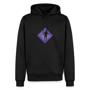 Feldhockey Fieldhockey Hallenhockey - Männer Premium Bio Hoodie - Schwarz - Vorne - Nico (187cm)