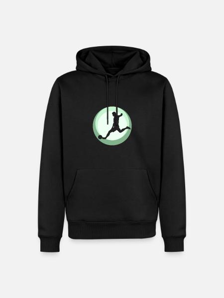 Soccer Soccer - Men’s Premium Organic Hoodie - black
