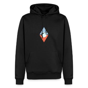 Lacrosse Lacrosse Racket Intercrosse - Men’s Premium Organic Hoodie - black - Front - Nico (187cm)