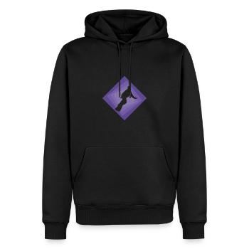 Snowboarding Snowboarder Wintersportler - Männer Premium Bio Hoodie - Schwarz - Vorne - Nico (187cm)