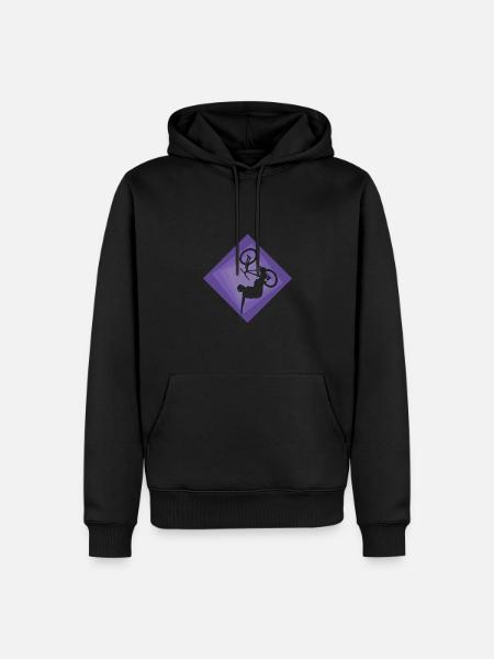 Freeride BMX - Men’s Premium Organic Hoodie - black