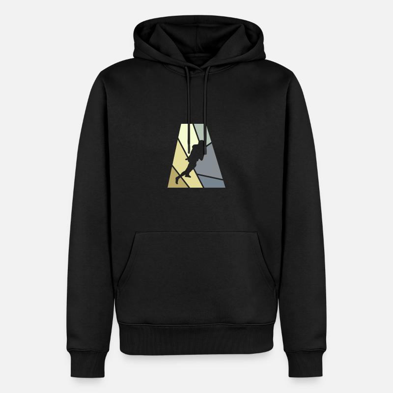 Gridiron Touchdown Rugby - Sweat à capuche Premium bio Homme - noir