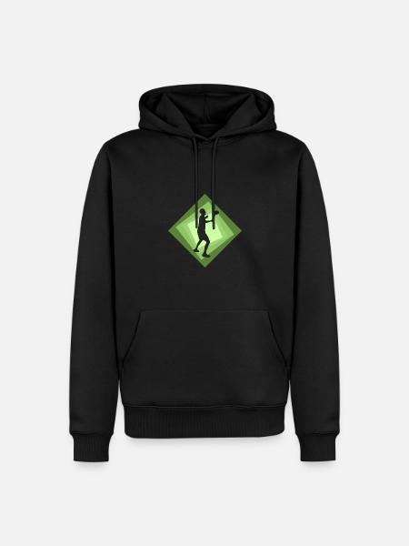 Double Drop - Men’s Premium Organic Hoodie - black