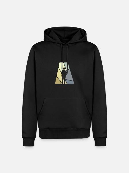 Billard Billard Boule Billard - Sweat à capuche Premium bio Homme - noir