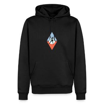Ballett Tänzerin - Männer Premium Bio Hoodie - Schwarz - Vorne - Nico (187cm)