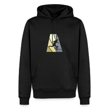 Beach Soccer Beach Ball Beach Soccer - Sweat à capuche Premium bio Homme - noir - Devant - Nico (187cm)