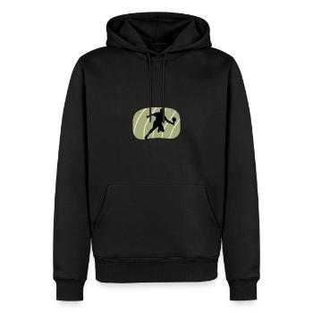 Pickleball Pickleball Pickleball Racket - Men’s Premium Organic Hoodie - black - Front - Nico (187cm)