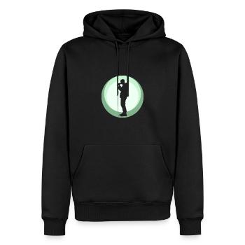Beatboxing Beatboxer Beatbox - Men’s Premium Organic Hoodie - black - Front - Nico (187cm)