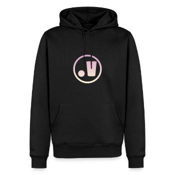 Party Party Monster Beer Pong - Men’s Premium Organic Hoodie - black - Front - Nico (187cm)