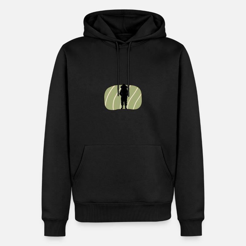 Abeilles abeilles Nid d’abeille - Sweat à capuche Premium bio Homme - noir