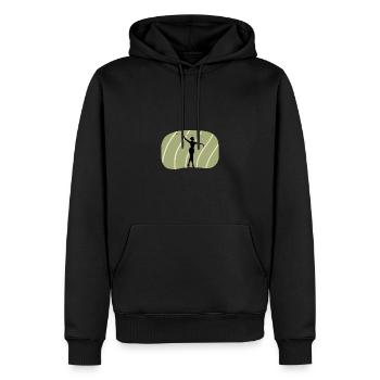 Twirling Twirling Gymnastique - Sweat à capuche Premium bio Homme - noir - Devant - Nico (187cm)