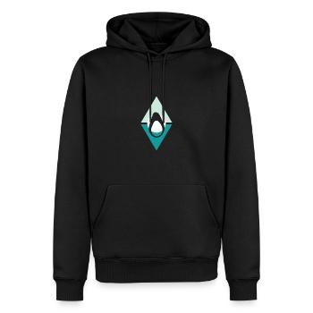 Avocado Foodie Avocado Toast - Sweat à capuche Premium bio Homme - noir - Devant - Nico (187cm)