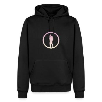 Beatboxer Beatboxer Beatboxer - Men’s Premium Organic Hoodie - black - Front - Nico (187cm)