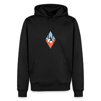 Rackets Squash Rackets Squash Players - Men’s Premium Organic Hoodie - black - Front - Nico (187cm)