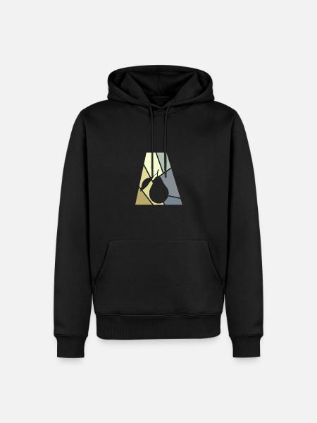 Avocado Breakfast Breakfast - Men’s Premium Organic Hoodie - black