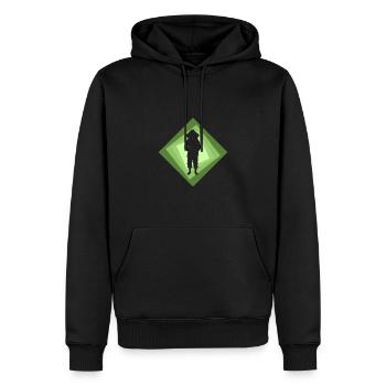 Imker Wabe Imker - Männer Premium Bio Hoodie - Schwarz - Vorne - Nico (187cm)