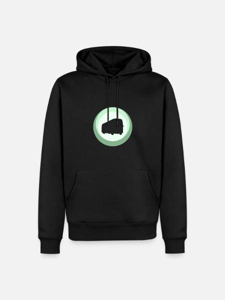 Bus Bus Bus Driving - Men’s Premium Organic Hoodie - black