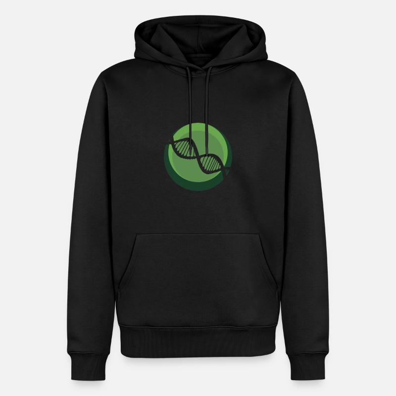 Biologiste Biologiste Biologiste - Sweat à capuche Premium bio Homme - noir
