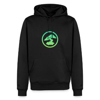 Japanese Art Trees Bonsai - Men’s Premium Organic Hoodie - black - Front - Nico (187cm)