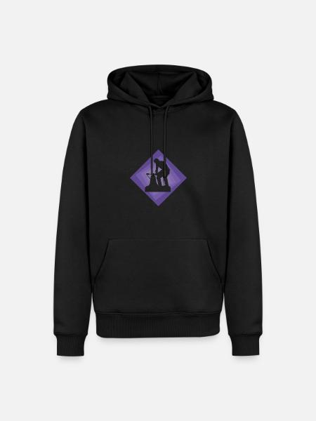 Blacksmith Forging Craft - Men’s Premium Organic Hoodie - black