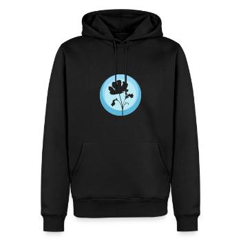 Botany Plants Herbology - Men’s Premium Organic Hoodie - black - Front - Nico (187cm)