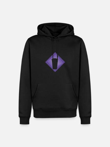 Bubble Tea Bubbletee Tee - Männer Premium Bio Hoodie - Schwarz