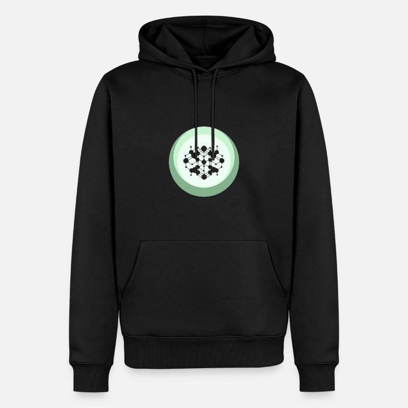 Crypto Coin Coin - Sweat à capuche Premium bio Homme - noir