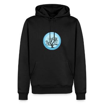 Botanik Pflanzen Flora - Männer Premium Bio Hoodie - Schwarz - Vorne - Nico (187cm)