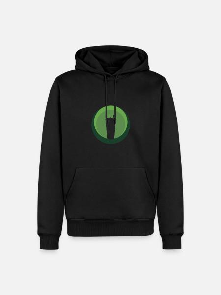 Boba Bubble Tea Boba - Men’s Premium Organic Hoodie - black