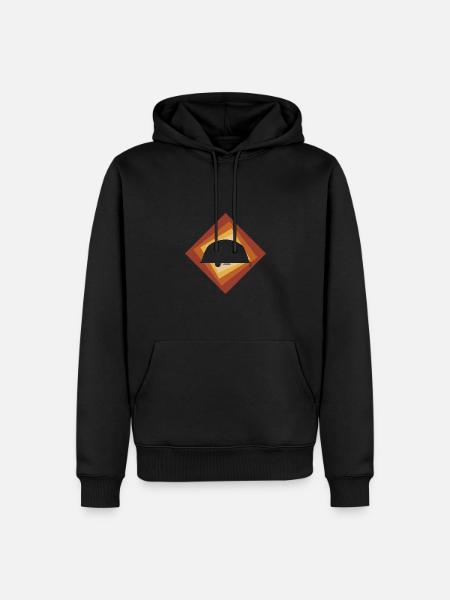 RV Camping Camper Caravan - Men’s Premium Organic Hoodie - black