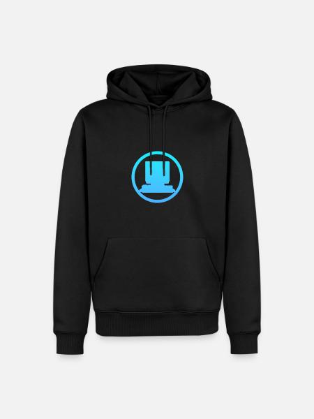 Computerarbeit Computer Internet - Männer Premium Bio Hoodie - Schwarz