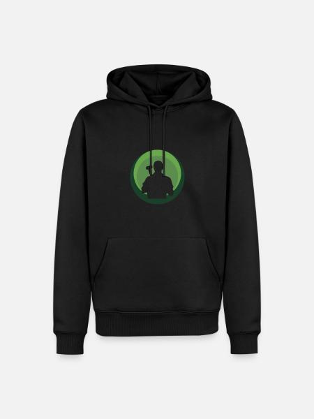 Mechanic Wrench Hobbyist - Men’s Premium Organic Hoodie - black