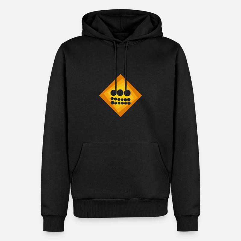 Numismatique Monnaies Coin Science - Sweat à capuche Premium bio Homme - noir