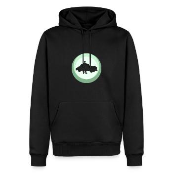 Car Mechanic Mechanic Hobbyist - Men’s Premium Organic Hoodie - black - Front - Nico (187cm)