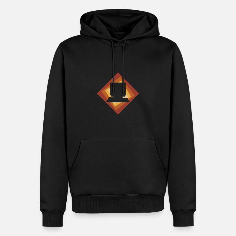 Computer PC Internet - Männer Premium Bio Hoodie - Schwarz